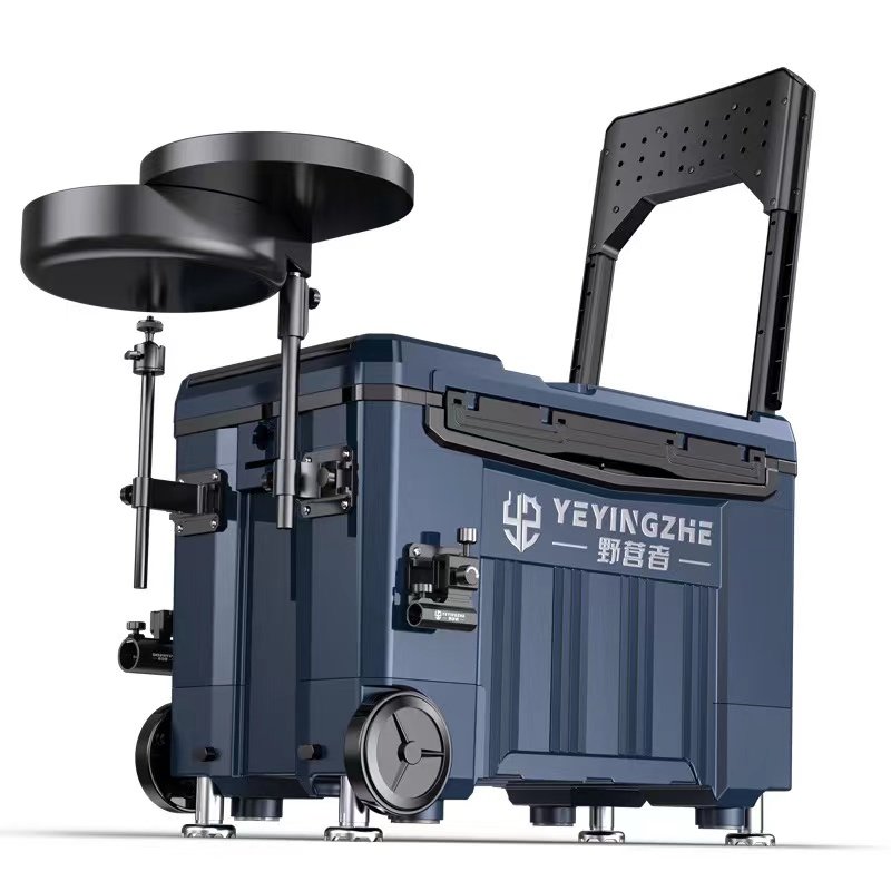 A new 2023 fishing tank full of super-light multi-purpose fishing tank drums with gear